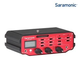 Saramonic SR-AX107 มิกเซอร์รวมเสียงไมโครโฟน XLR 2 ช่อง