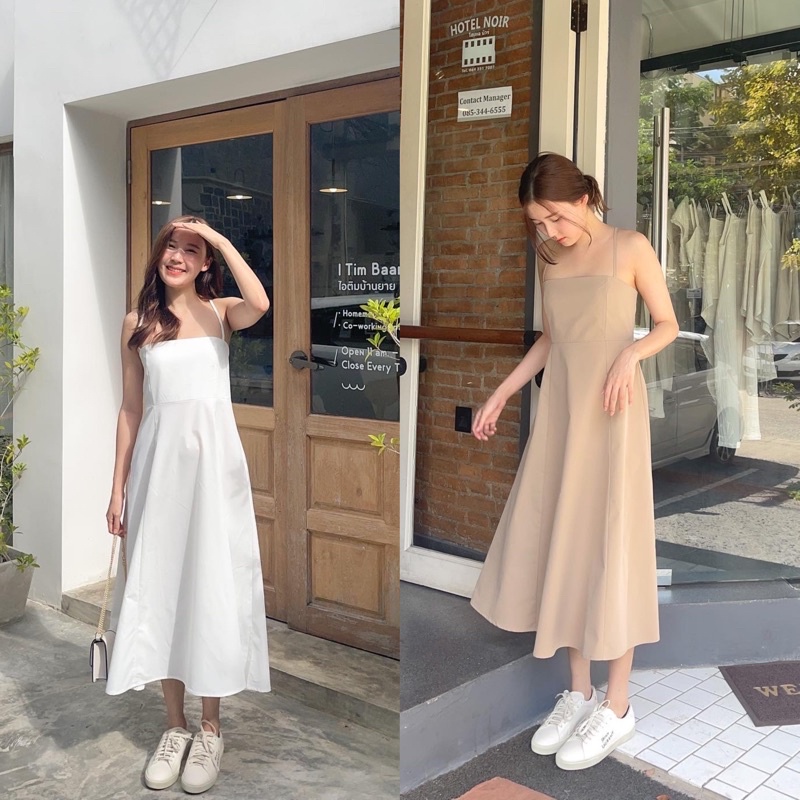 conycolours | barbie dress เดรสสายเดี่ยวไขว้หลัง