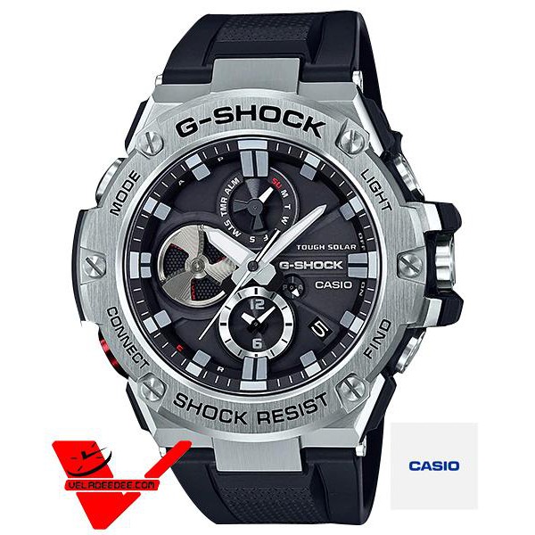 Veladeedee นาฬิกา Casio G-shock G-STEEL Bluetooth (ประกันCMG) นาฬิกาข้อมือชาย รุ่น GST-B100-1A