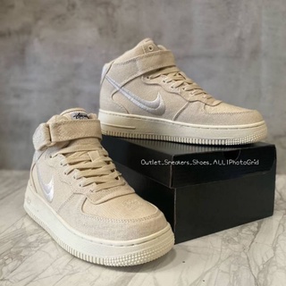 รองเท้า Nike Air Force 1 High x Stussy ใส่ได้ทั้ง ชาย หญิง ส่งฟรี