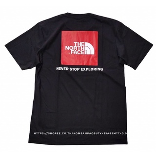 คอตต้อนคอกลม✿♚เสื้อยืด The North Face เสื้อ The North Face เสื้อสตรีทโอเวอร์ไซส์S-5XL