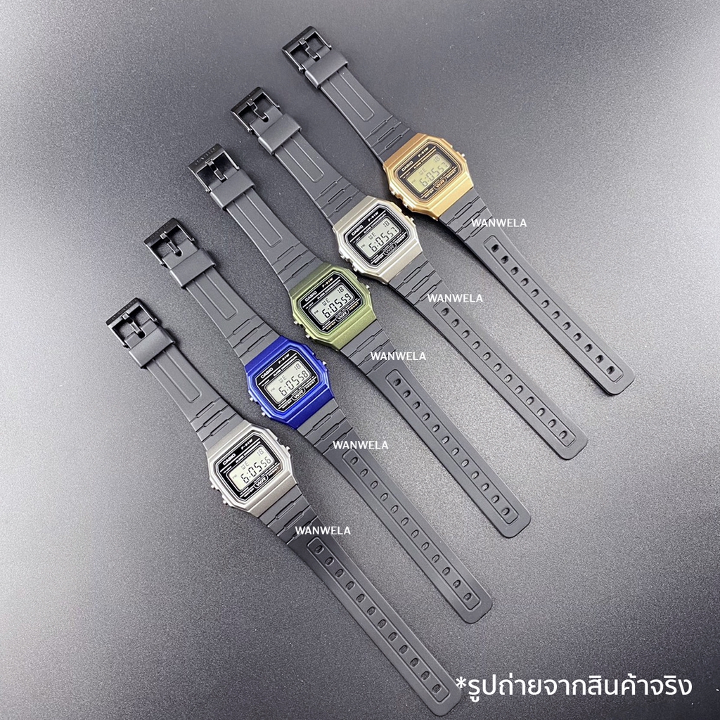 ของแท้ นาฬิกาข้อมือ Casio รุ่น F-91 (F-91WM) พร้อมกล่อง