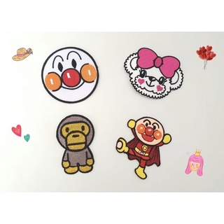 ตัวรีดติดเสื้อ พร้อมส่ง // ตัวรีดติดเสื้อ ลายอันปังแมน Anpanman, Babe, Earth Magic