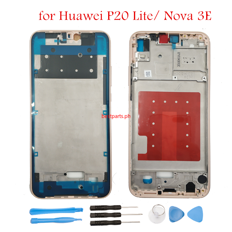 Bp- อะไหล่กรอบหน้าจอ LCD สําหรับ Huawei P20 Lite Nova 3E