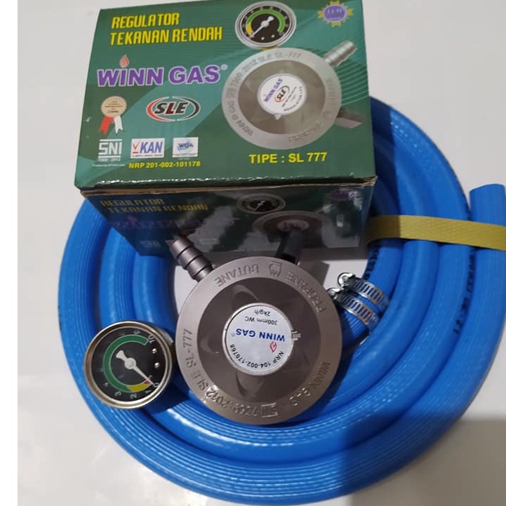 WIN GAS SLE 777 M ตัวควบคุมอัตโนมัติ 700 PSI สายแก๊ส LPG ยี่ห้อ DN ดั้งเดิม