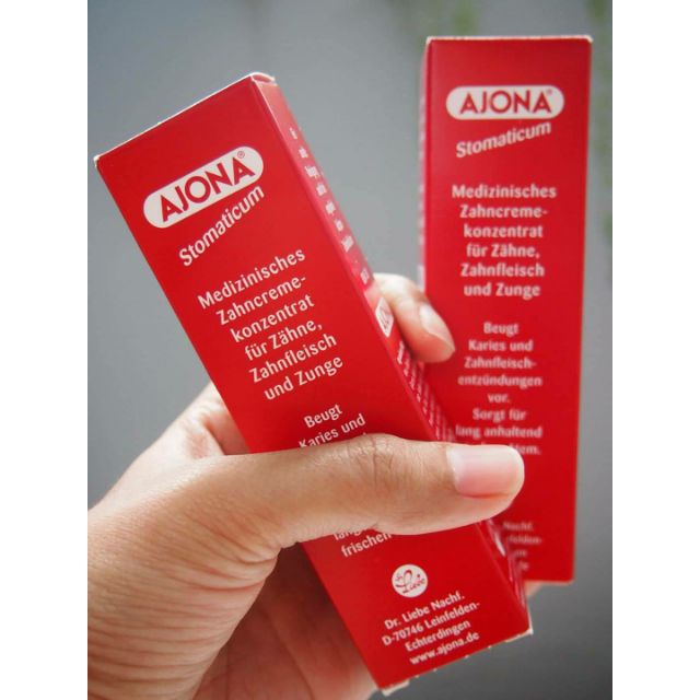 พร้อมส่ง AJONA ยาสีฟัน จากประเทศเยอรมันขนาด25ml