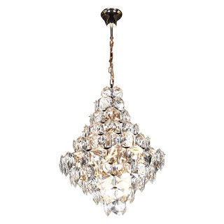 ไฟช่อ CARINI MD6828-60 สีใส/ทอง 1 หัว โคมไฟช่อ PENDANT LAMP CARINI MD6828-60 CLEAR/GOLD 1-LIGHT โคมไฟภายใน โคมไฟ หลอดไฟ