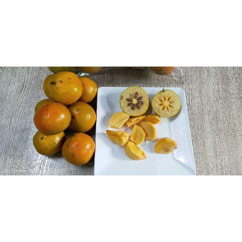 พลับสด หวาน กรอบ (พลับFuyu)
