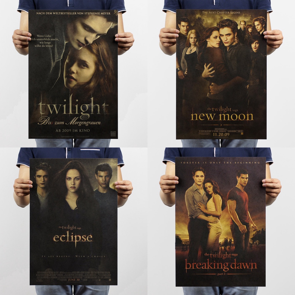 โปสเตอร์ภาพยนตร์ Twilight City สไตล์คลาสสิก ขนาด 51x35.5 ซม.