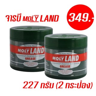 MOLYLAND จาระบี โมลี่แลนด์ ขนาด 227 กรัม (2 กระป๋อง) FRICTION-PROOF จารบีหัวเพลาขับ