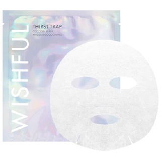พร้อมส่ง ของแท้ WISHFUL Thirst Trap Mask (Single Sheet)