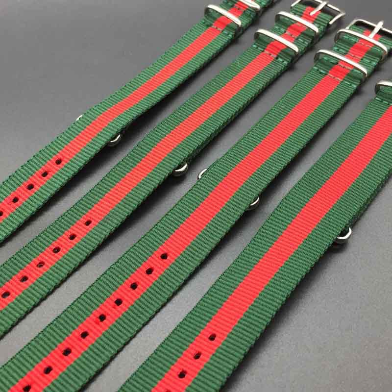 goodnice สายนาฬิกา นาโต้ ซูลู nato zulu ผ้าไนล่อน ไซส์ 20 มม แถมสปริง+ที่ถอดสาย