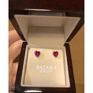 rosy daimond ต่างหูติดหูจากร้าน Patara Daimond ค่ะ