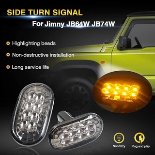 ไฟเลี้ยว LED ด้านข้างรถยนต์ สําหรับ Suzuki Jimny JB64 JB74 JB64W Sierra JB74W JB23W 2018-2020 dinghingxi1