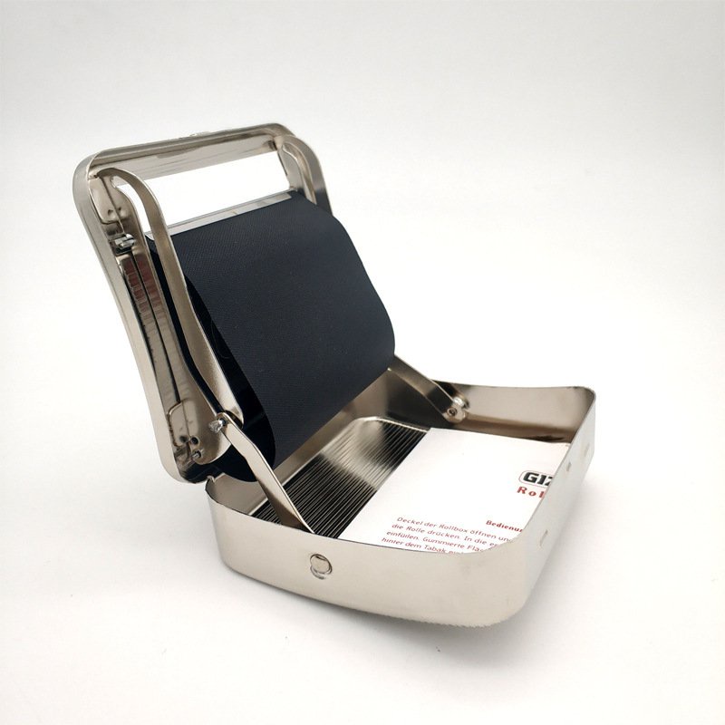 GIZEH Portable 70MM Metal Automatic Rolling Machine Box Case for 70MM