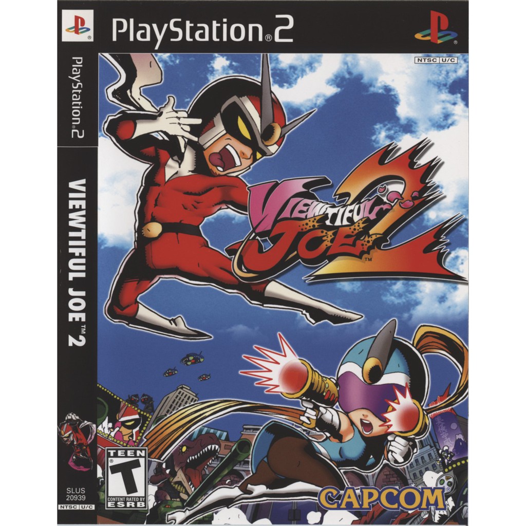 แผ่นเกมส์ Viewtiful Joe 2 PS2 Playstation2 คุณภาพสูง ราคาถูก