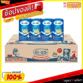 ถูกที่สุด✅  HI-Q 3+ ไฮคิว 3พลัส พรีไบโอโพรเทค สูตร4 นมยูเอชที ขนาด 110ml ยกลัง 48กล่อง PREBIO PROTEQ (สินค้ามีคุณภาพ) UH