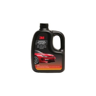 3M แชมพูผสมแว๊กซ์ ขนาด 1,000 มิลลิลิตร Car Shampoo แถม ผ้าไมโครไฟเบอร์ 40x40cm