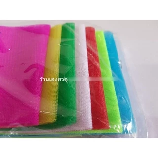 ผ้า7สี ผ้าเจ็ดสี ผ้าผูกศาลพระภูมิ ตั้งศาล มีราคาส่ง