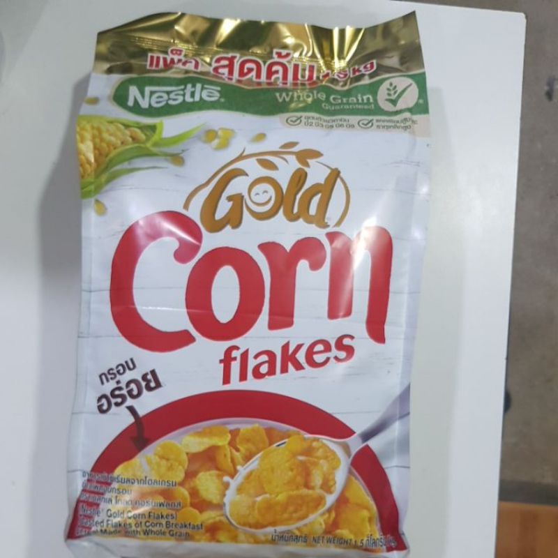 คอร์นเฟลกส์(cornflakes Nestle)1500gแพ็คสุดคุ้ม