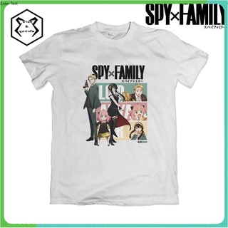 เสื้อยืดแขนสั้นลําลอง พิมพ์ลายกราฟิกอนิเมะ Spy X Family The Forger ทรงหลวม พลัสไซซ์ สําหรับผู้ชาย และผู้หญิง