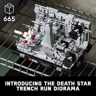 LEGO 75329 Star Wars Death Star Trench Run Diorama (665 Pieces)