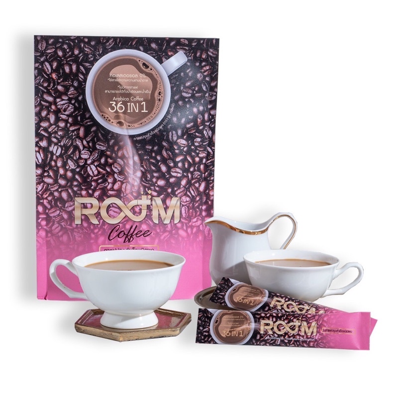 [ของแท้ จัดโปรโมชั่น ซื้อ 3 แถม 2] ROOM COFFEE ช่วยลดน้ำหนัก ช่วยลดไขมัน