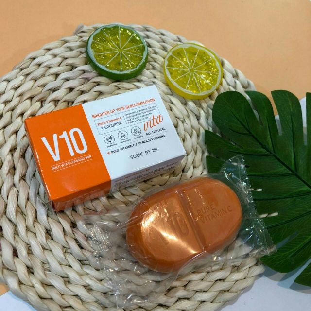 Some By Mi Pure Vitamin C V10 Cleansing Bar