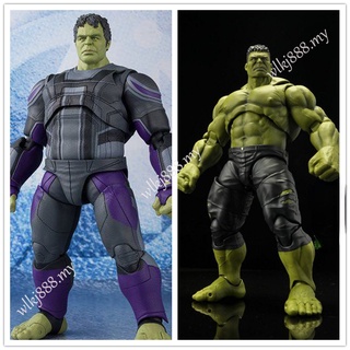 Shf โมเดลฟิกเกอร์ Avengers 4 Endgame Hulk ของเล่นสําหรับเด็ก