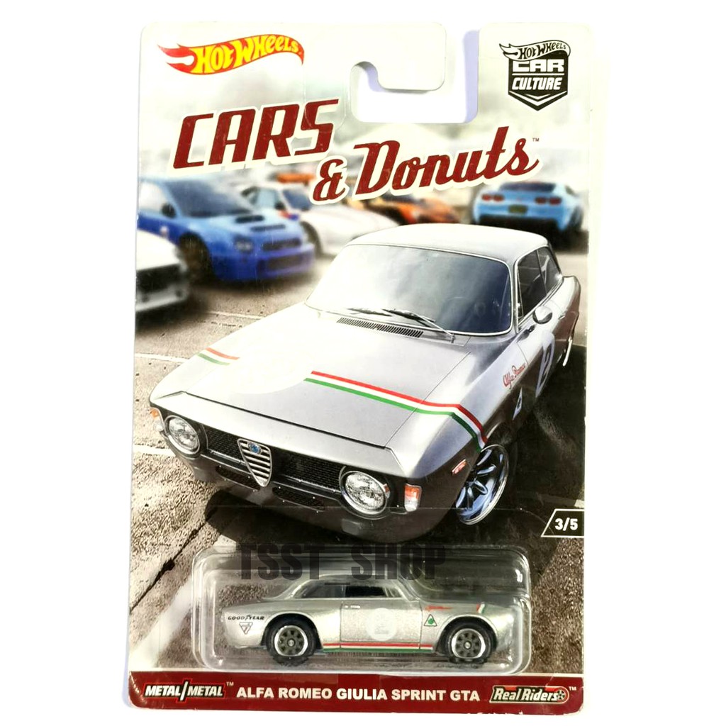 Hotwheels Alfa Romeo Giulia Sprint GTA ล้อยาง