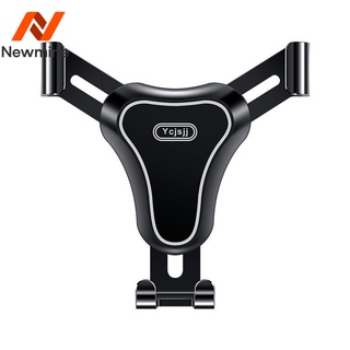 Newmine ที่วางโทรศัพท์ในรถที่วางโทรศัพท์ขาตั้งโทรศัพท์สำหรับ iPhone Samsung Xiaomi GPS Metal Car Mount