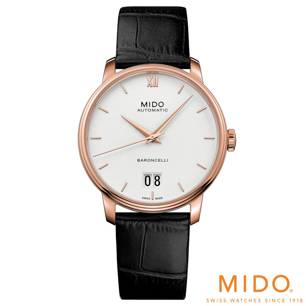 Mido รุ่น BARONCELLI BIG DATE นาฬิกาสำหรับผู้ชาย รหัสรุ่น M027.426.36.018.00