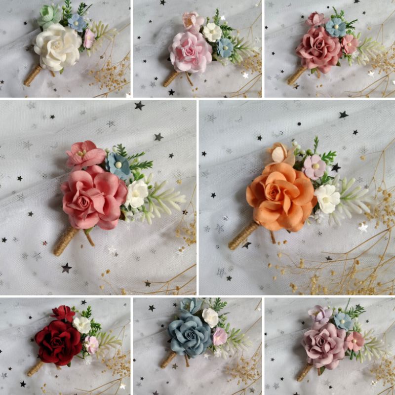 เข็มกลัดดอกไม้ติดเสื้อ