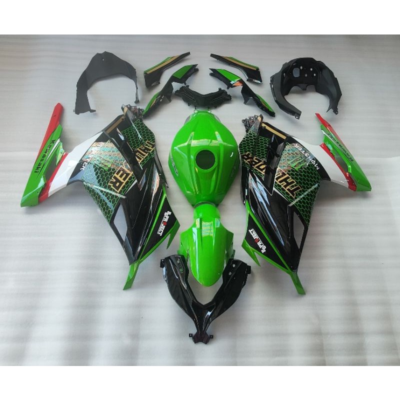 ชุดแฟริ่ง kawasaki ninja 300-250รับทำชุดสี ninja 300รับทำชุดแต่งแฟริ่ง ninja 300แฟริ่ง ninja 300 สีแ