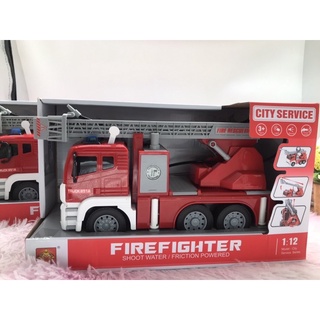 🌈ของเล่นเด็ก รถดับเพลิง รถสีแดง รถดับเพลิงเด็ก Fire Car ของขวัญ