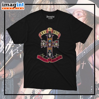 เสื้อยืด พิมพ์ลาย Gnr APPETITE FOR DESTRUCTION 1