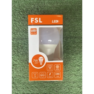 หลอดไฟ FSL เอฟเอสแอล LED A60 BULB หลอดเกลียว แสงวอร์ม Warm white