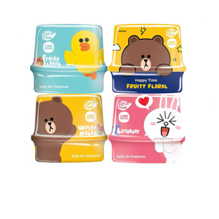 LINE FRIENDS เจลหอมปรับอากาศมี 3 กลิ่น ปริมาณ 180g.