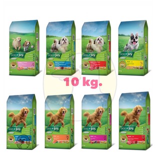 DOG n joy (ด๊อก เอ็นจอย) อาหารสุนัข 8-10kg. พร้อมส่งครบทุกสูตร🚛