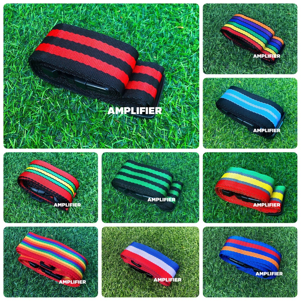 สินค้างานไทย สายรัดกระเป๋าเดินทาง Luggage Strap ยาวสูงสุด 200 เซนติเมตร มีรหัสล๊อคสาย/ไม่มีรหัสล๊อค