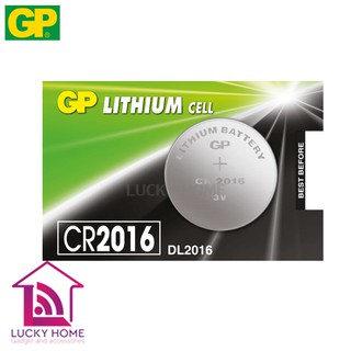 ถ่าน Lithium Coin Cell 3V. GP CR2016