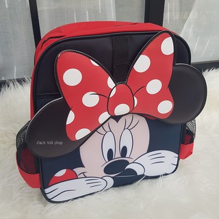 กระเป๋าเป้สะพายหลัง ลาย Mickey Mouse  กระเป๋านักเรียน ของแท้ ลิขสิทธิ์แท้ (13 นิ้ว) รุ่น MNNG5011