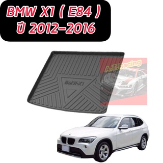 ถาดท้ายรถ BMW X1 E84 รุ่นปี 2012-2016 ถาดวางของท้ายรถ เอนกประสงค์ เกรดส่งออกโลโก้ BMW X1 งานดี