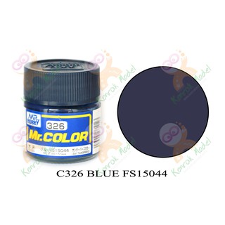 สีสูตรทินเนอร์ Mr.hobby Mr.color C326 Blue FS-15044 Gloss 10ml