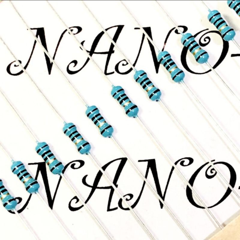 ตัวต้านทาน 100PCs 10R 10Ohm 10 Ohm 1/4W 1% ฟิล์มโลหะ