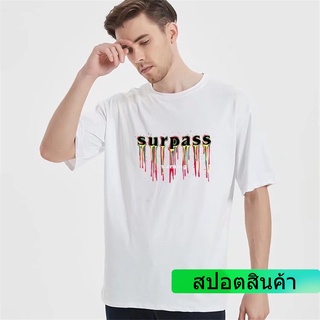 เสื้อยืดแขนสั้นลําลอง คอกลม ทรงหลวม พิมพ์ลายตัวอักษร แนวสตรีท เรียบง่าย เข้ากับทุกการแต่งกาย สไตล์อเมริกัน สําหรับผู้ชาย