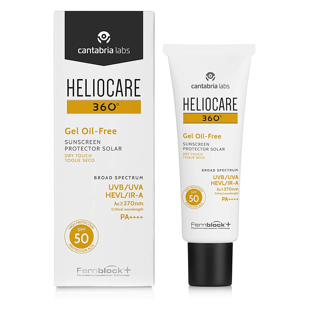 เฮลิโอแคร์ Heliocare 360° Gel Oil-free SPF 50 UVA, UVB Sunscreen 50มล.[new version]
