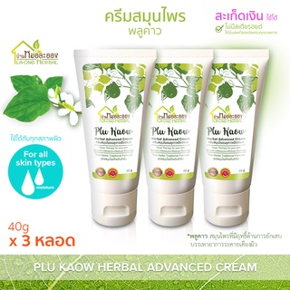 บ้านหมอละออง ครีมสมุนไพร พลูคาว 40g ครีม สะเก็ดเงิน ใช้ได้ คุณค่าพิเศษที่ธรรมชาติมอบไว้ให้ ครีมพลูคาว แอ๊ดวานซ์ Advanced