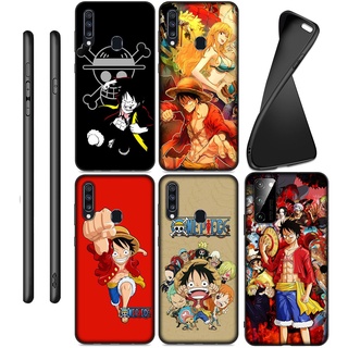 ONE PIECE เคสโทรศัพท์ซิลิโคนลายการ์ตูนวันพีชสําหรับ Samsung Galaxy Note 20 Ultra 10 Plus Lite 9 8 A11 A51 A71