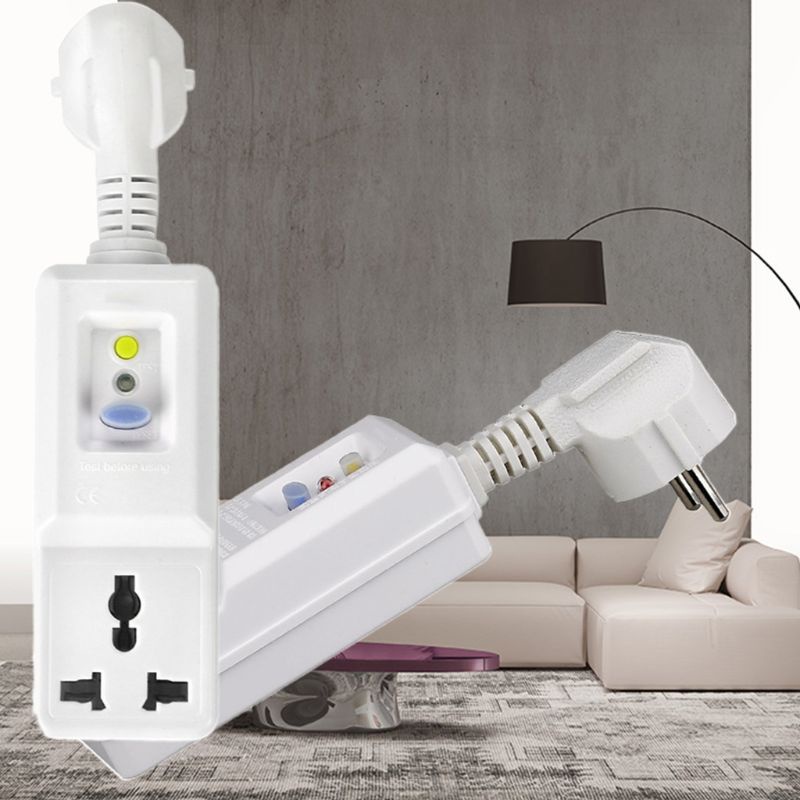 Jenniferae 16A EU ความปลอดภัย RCD ซ็อกเก็ต Circuit Breaker สวิทช์สวนเครื่องมือ Trip Switch